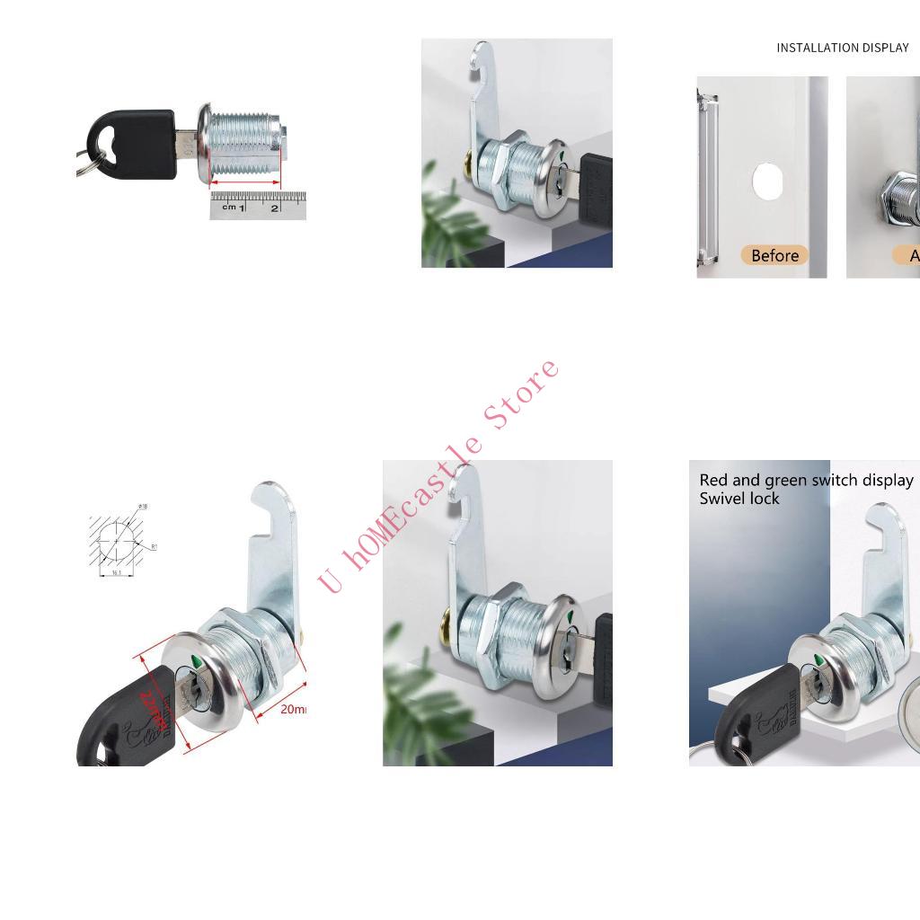 Furniture Hardware Locks - 63HF 2set Lade Cams Lock Beveiliging