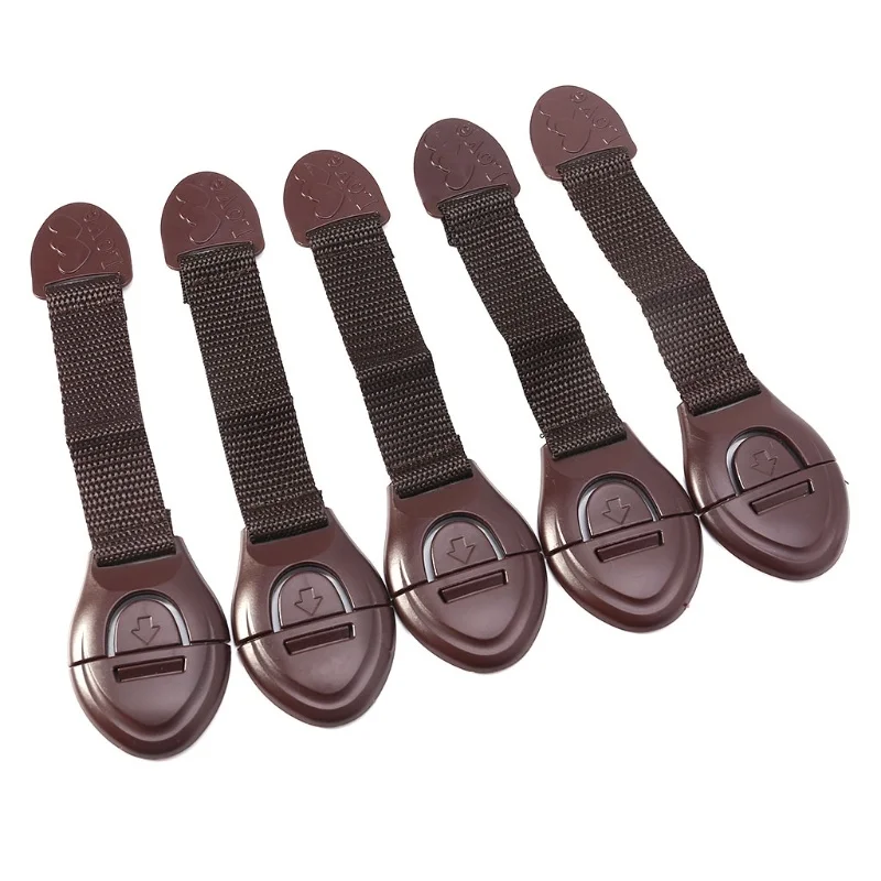 Furniture Hardware Manufacturers - 5 stks/partij Bruin Kast Veiligheidsslot voor