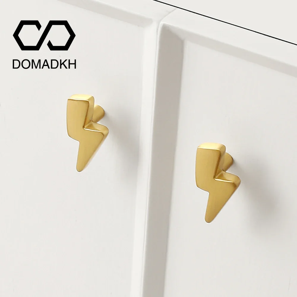 Unique Furniture Hardware Pulls - Lightning Design Messing Kastknoppen Unieke Lade