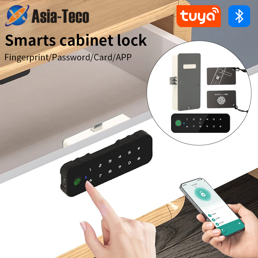 Furniture Hardware Locks - Tuya Bluetooth Smart Houten Kast Vingerafdrukslot