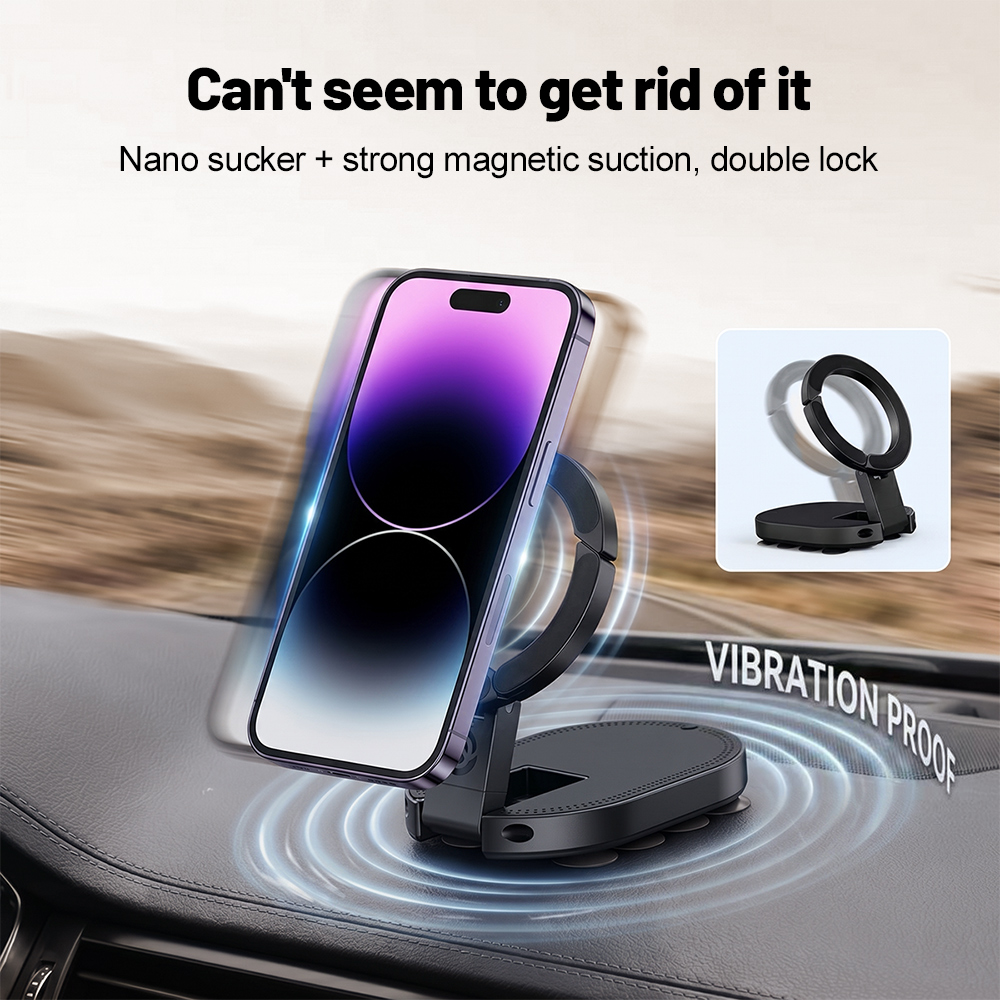 Cabinet Hinge Overlay - 360 ° Draaibare 3-in-1 zuignap magnetische