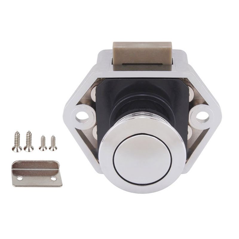 Furniture Hardware Locks - Diameter 20Mm Camper Auto Push Lock
