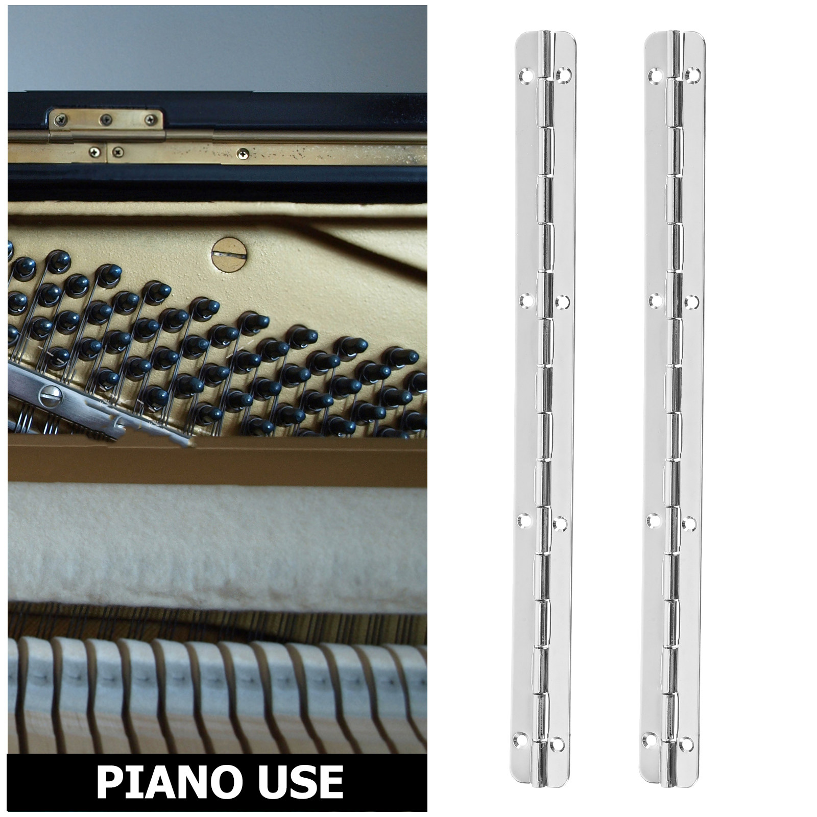 3 stuks premium ijzeren pianos - Piano Hinge Continuous recensie en prijs