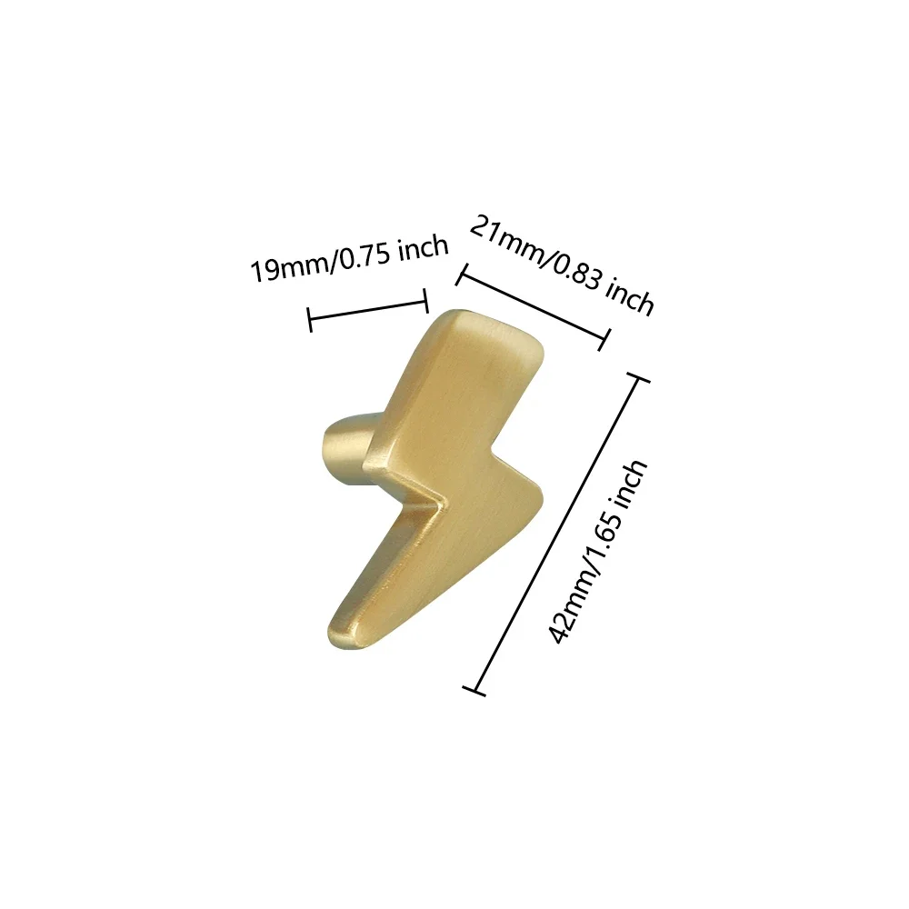 Lightning Design Messing Kastk - Unique Furniture Hardware Pulls recensie en prijs