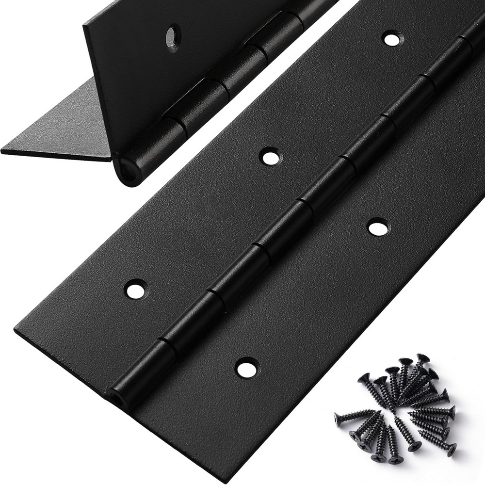 6in-20in Zwarte pianoscharnier - Piano Hinge Continuous recensie en prijs