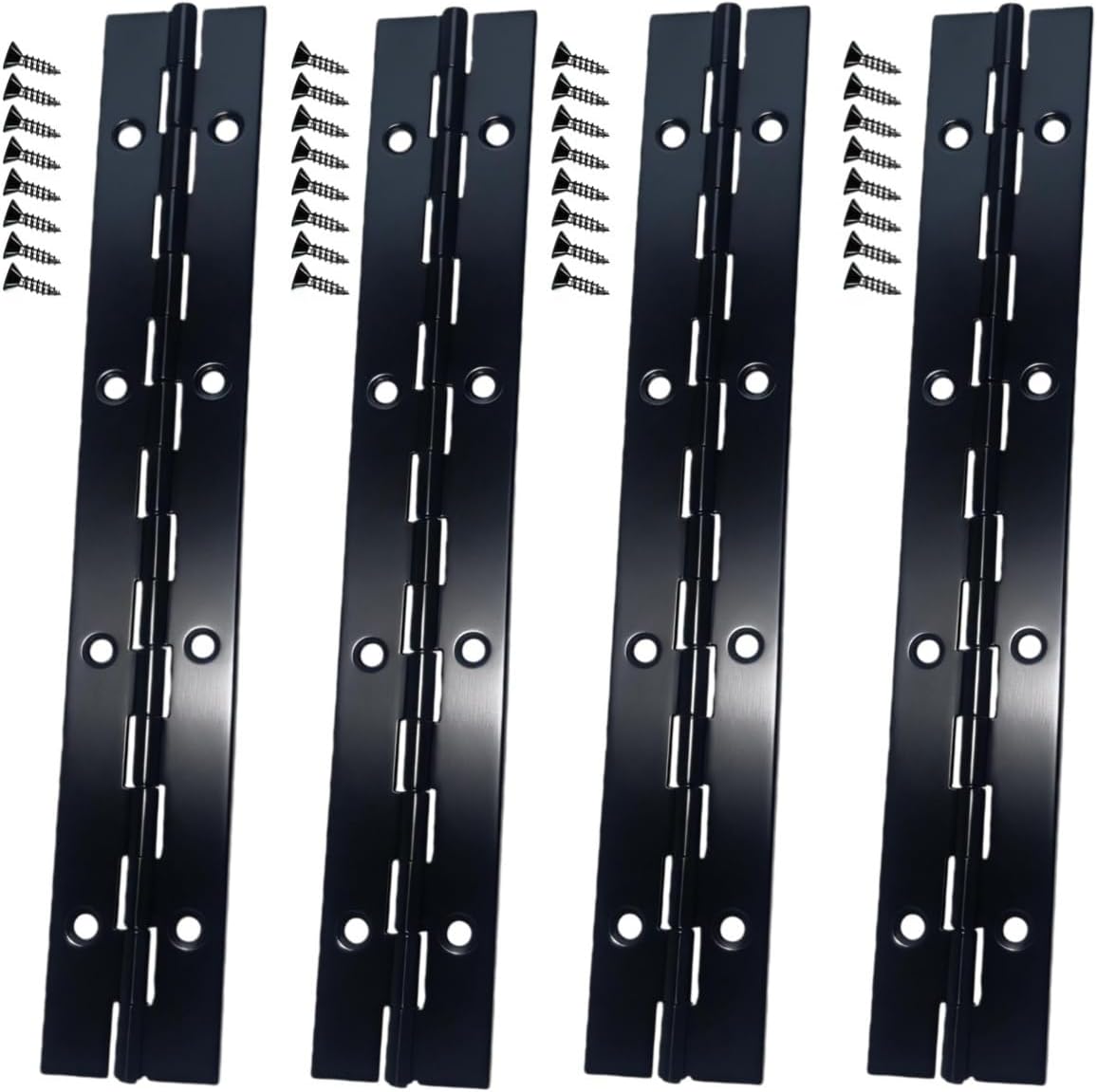 6in-20in Zwarte Pianoscharnier - Piano Hinge Continuous recensie en prijs
