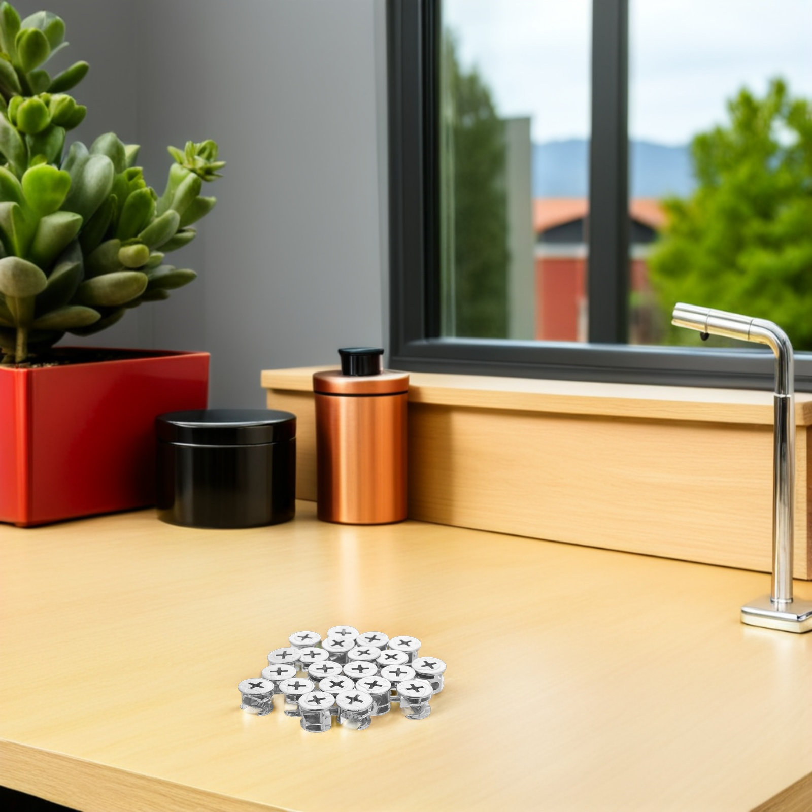 20 stuks Camlock-connectoren,  - Furniture Hardware Cam Lock recensie en prijs