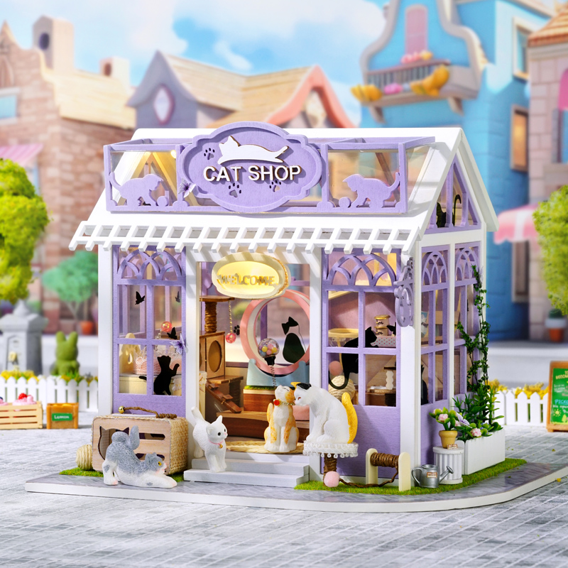 DIY Houten Kitten Paradise Cot - Furniture Paradise & Hardware Ghaziabad Photos recensie en prijs