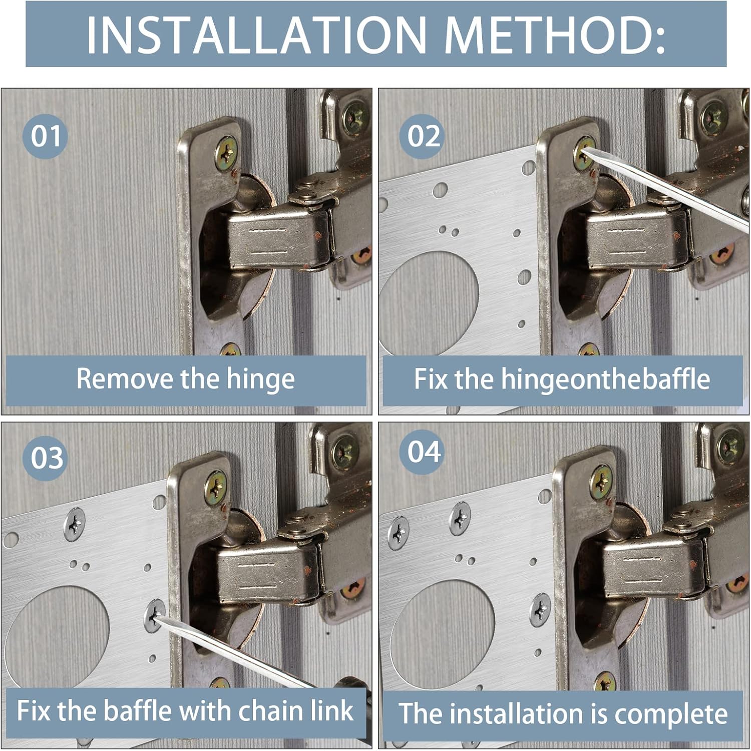 Kast Scharnier Reparatieplaat  - Cabinet Hinge Overlay recensie en prijs