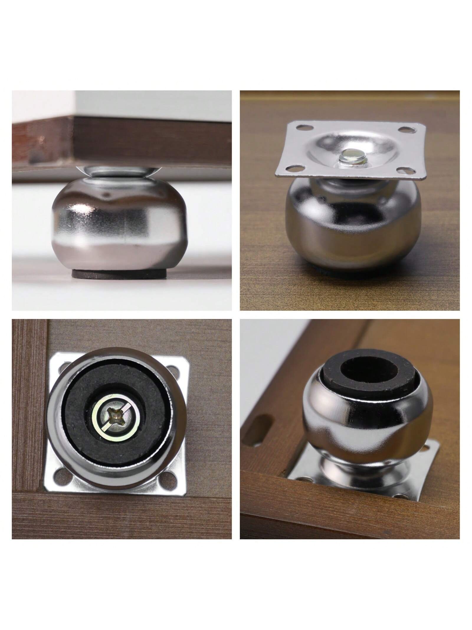 [4 Stuks Metalen Meubelpoten]  - Cabinet Hinge Overlay recensie en prijs
