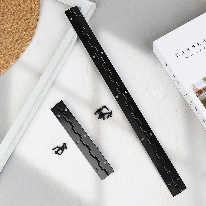 270 °   IJzerzwart continu pia - Piano Hinge Continuous recensie en prijs