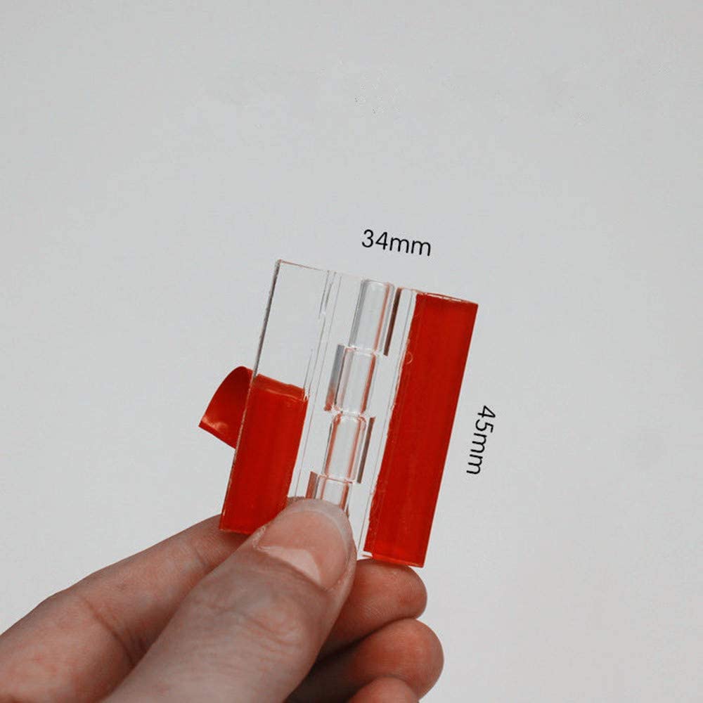 5 stuks transparant plastic ac - Piano Hinge Continuous recensie en prijs