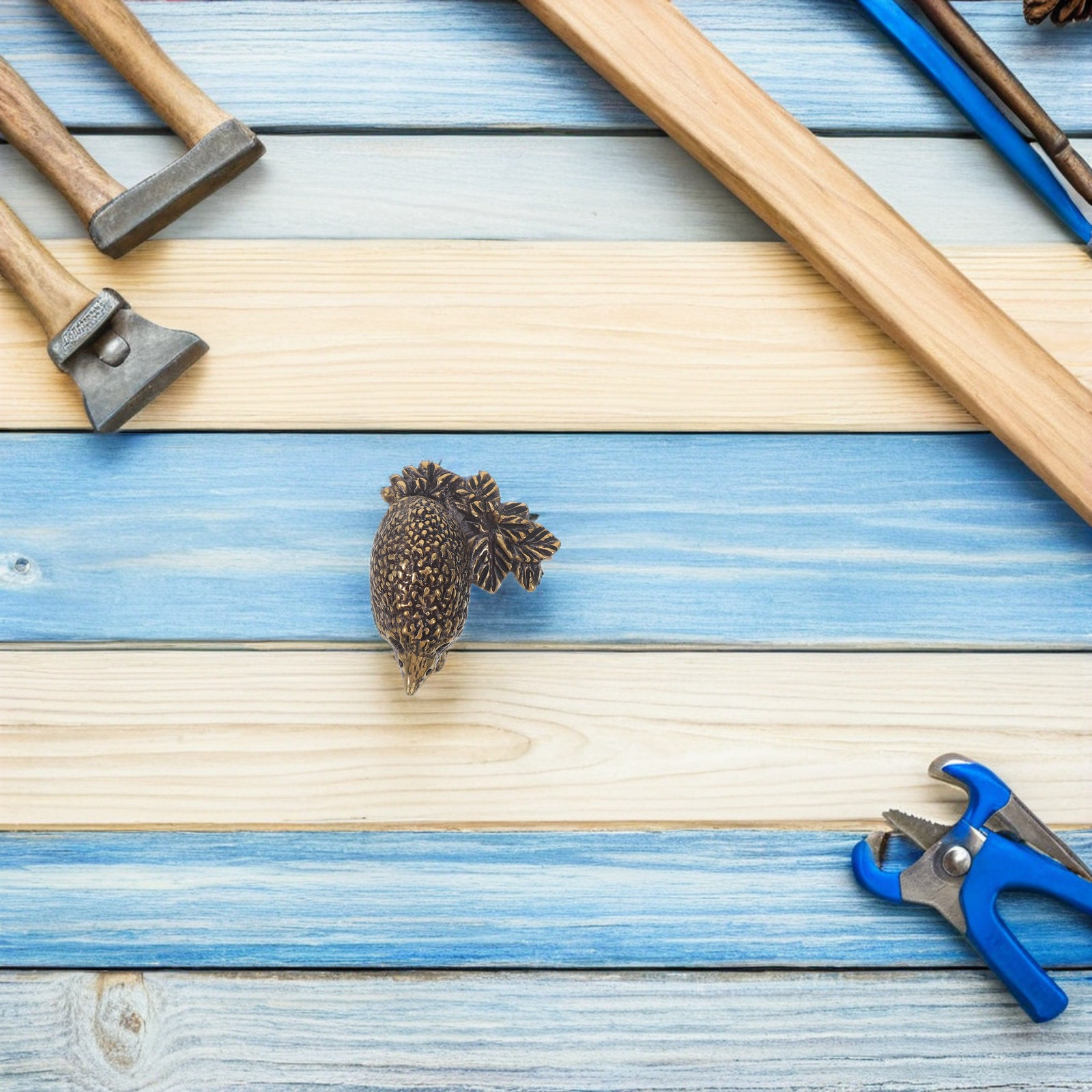 Messing Egel Kastgreep Unieke  - Unique Furniture Hardware Pulls recensie en prijs