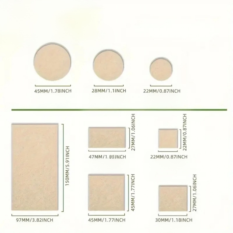 Zelfklevende vilten meubelpoot - Furniture Hardware Brackets recensie en prijs
