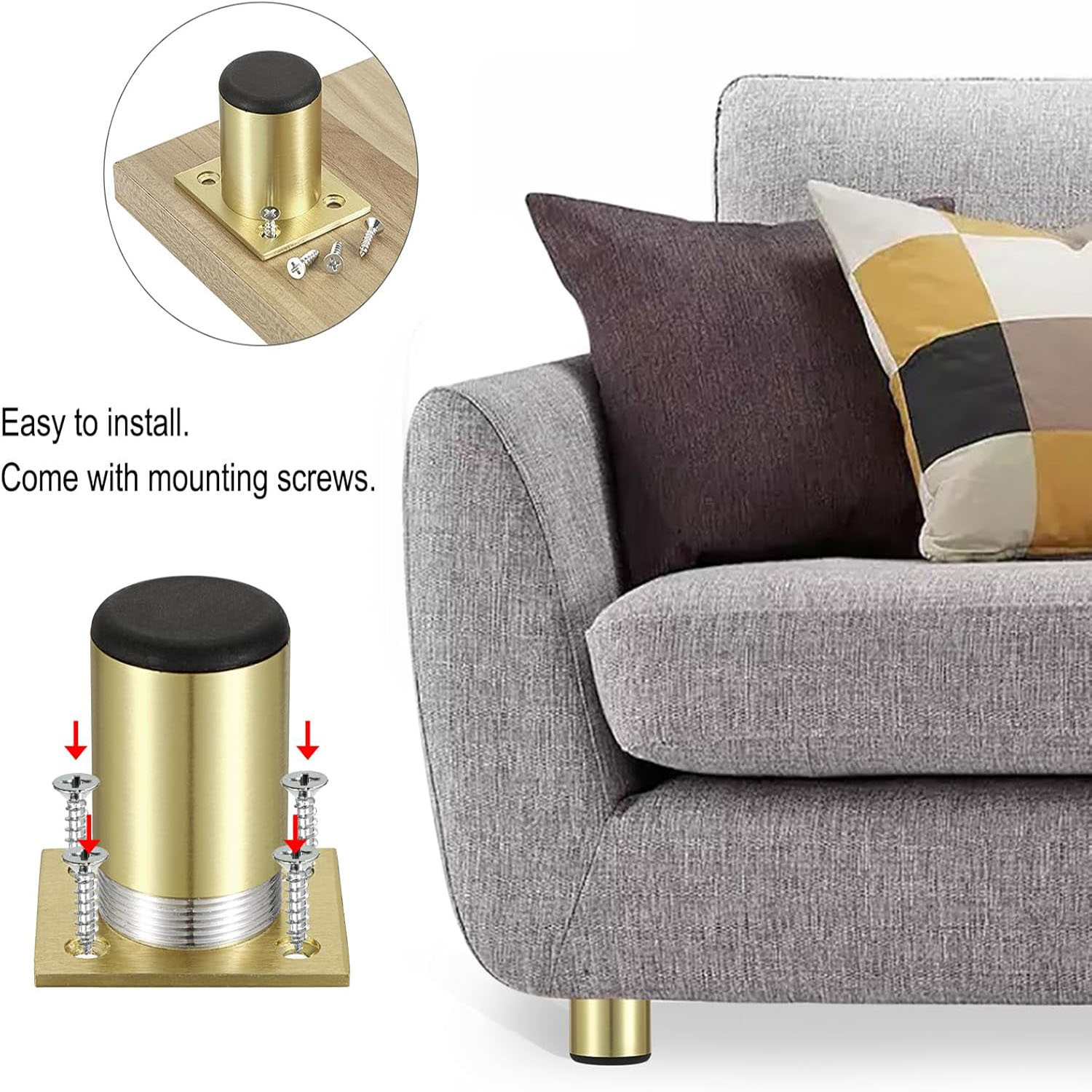 4 stuks roestvrijstalen meubel - Cabinet Hinge Overlay recensie en prijs