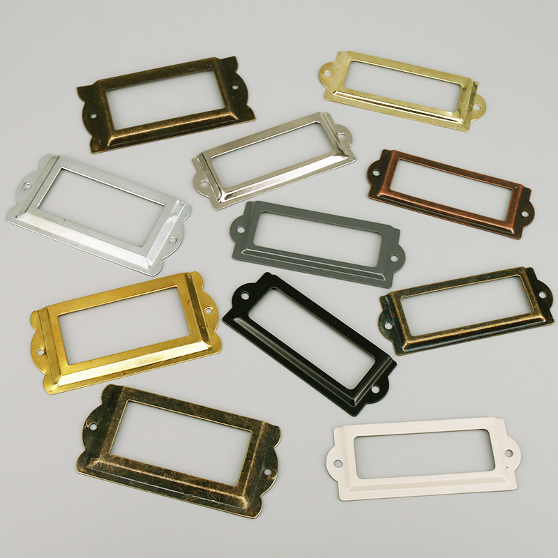 4 STKS Antiek Ijzeren Tag Labe - Furniture Hardware Names recensie en prijs