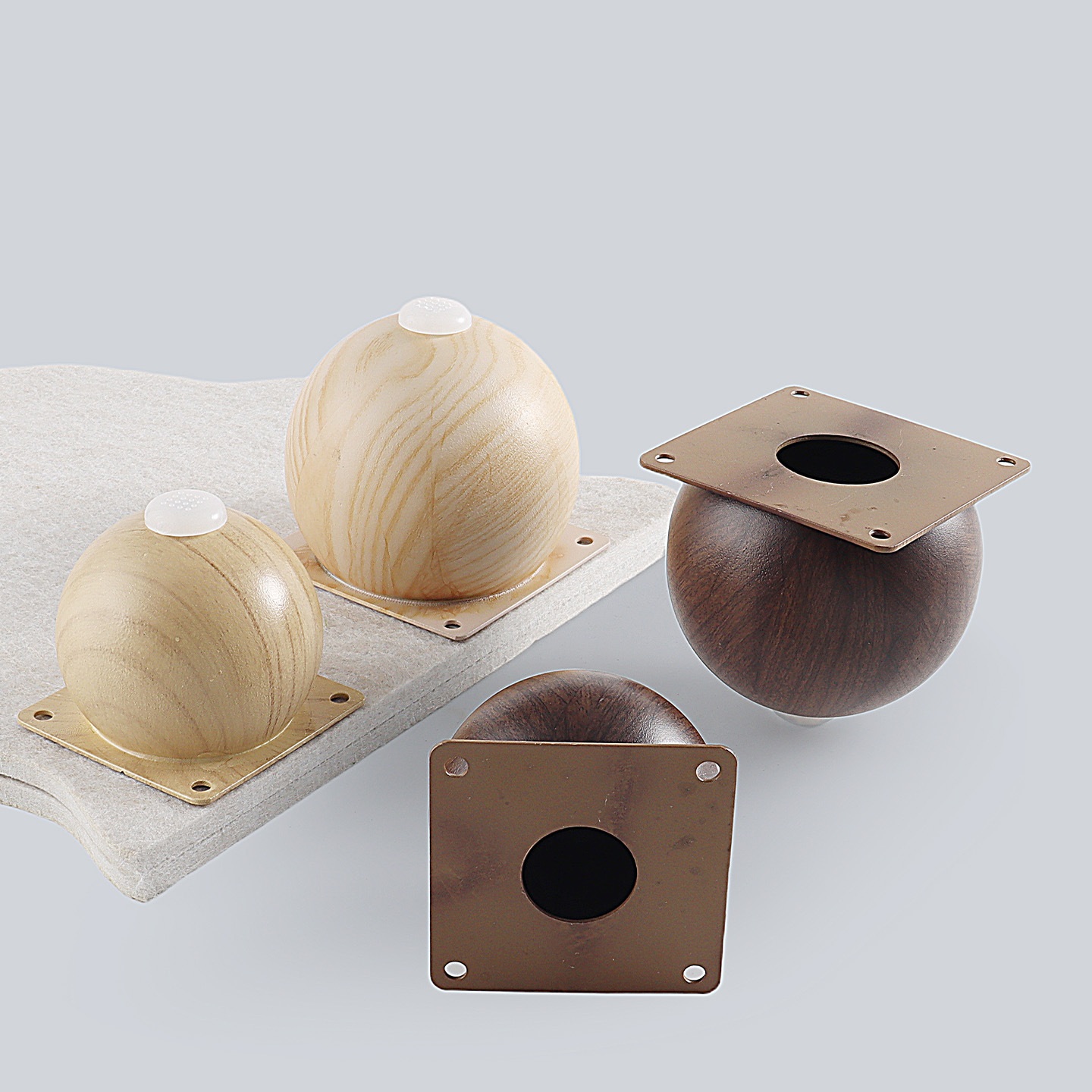 4 stuks stalen bolvormige meub - Cabinet Hinge Overlay recensie en prijs
