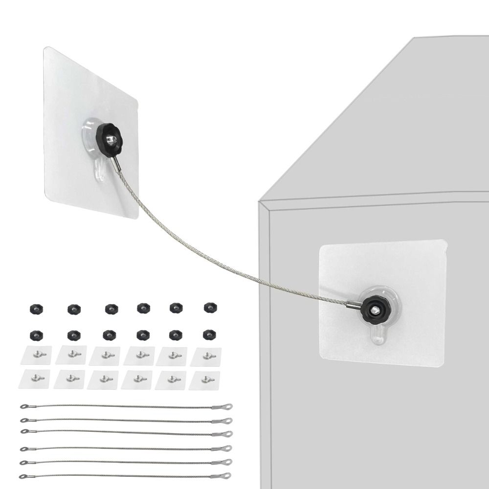 6PACK Anti Tip Meubelriemen Ro - Furniture Hardware Manufacturers recensie en prijs