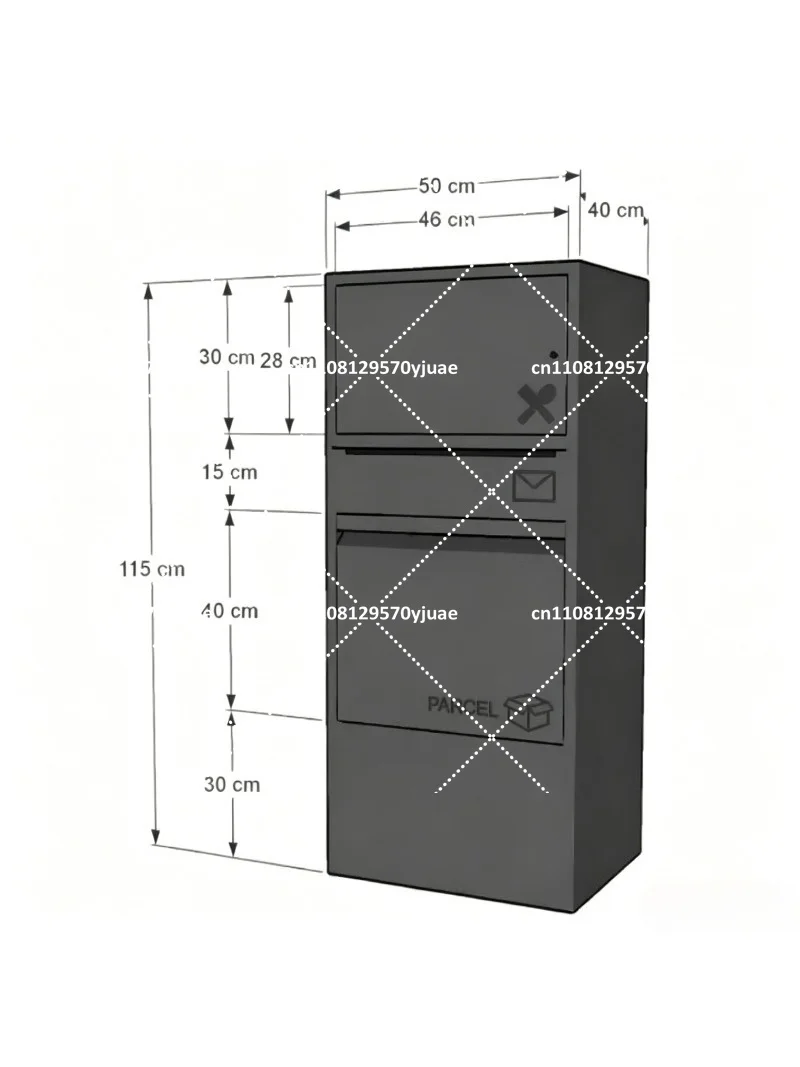 Veilige pakketbox voor thuiska - Furniture Hardware Manufacturers recensie en prijs