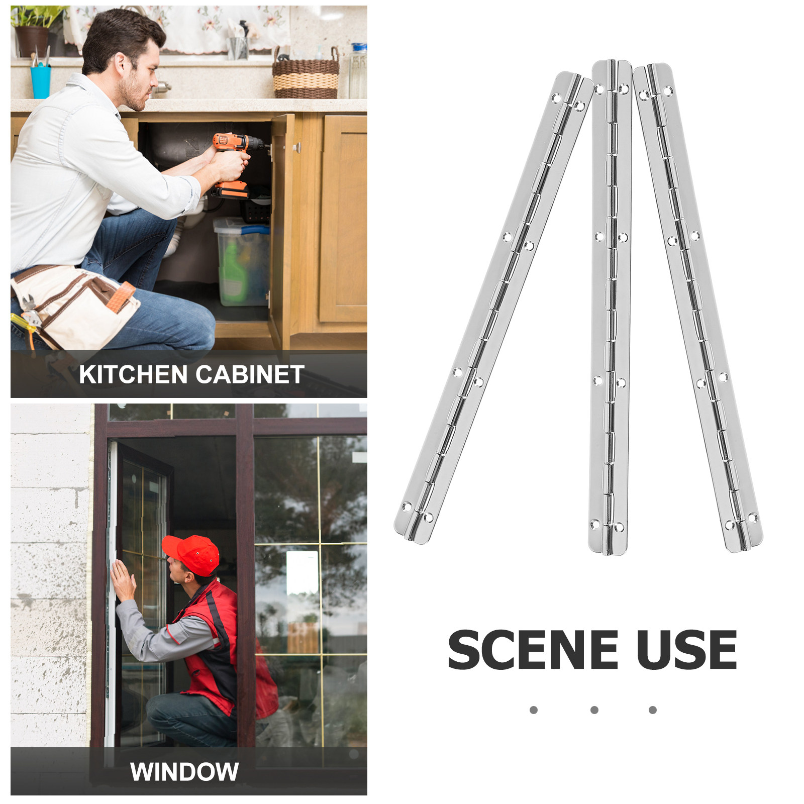 3 stuks sterke ijzeren pianosc - Piano Hinge Continuous recensie en prijs