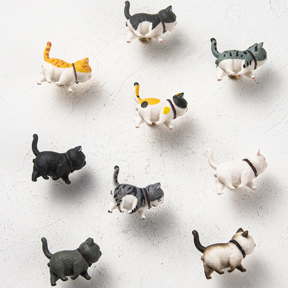 Nieuwe hars cartoon kat vorm l - Furniture Hardware Manufacturer recensie en prijs