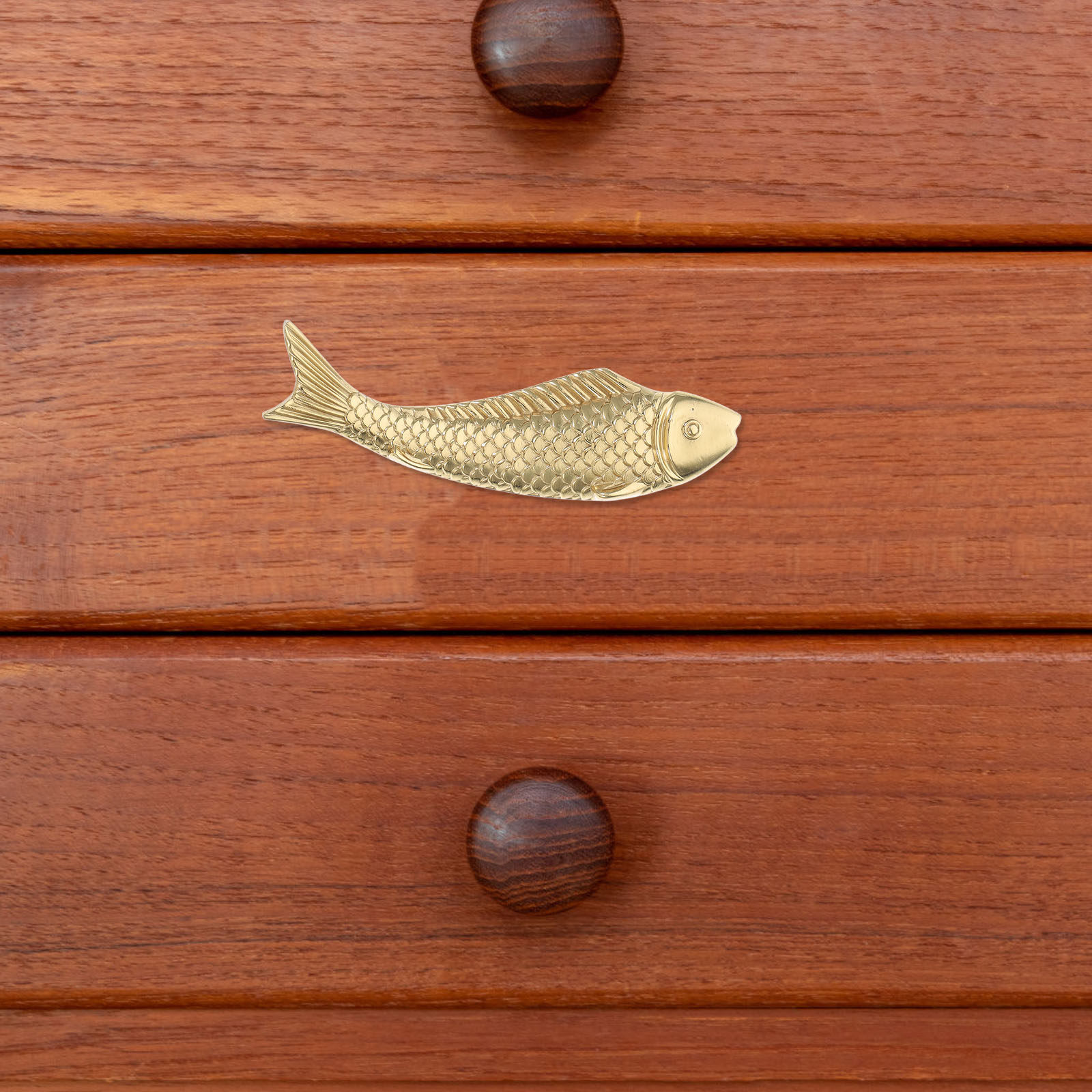 Decoratieve messing visgrepen  - Unique Furniture Hardware Pulls recensie en prijs