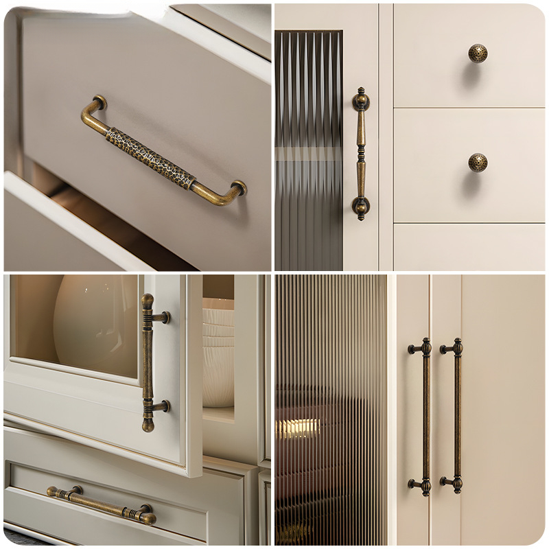 Vintage antieke koperen kastgr - Unique Furniture Hardware Pulls recensie en prijs