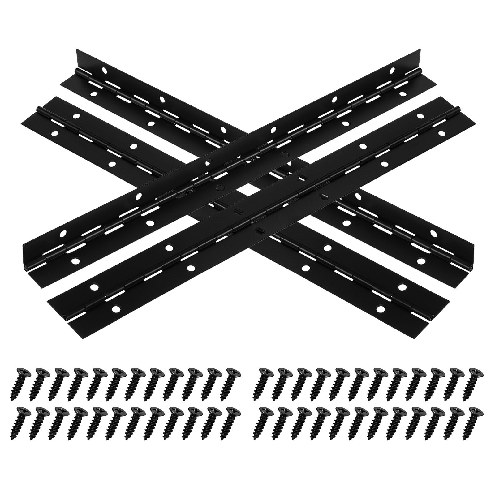 1Set Zwart RVS Heavy Duty Pian - Piano Hinge Continuous recensie en prijs