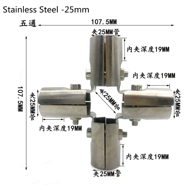 1 Stuks 25Mm Ronde Pijpverbind - Furniture Hardware Display recensie en prijs